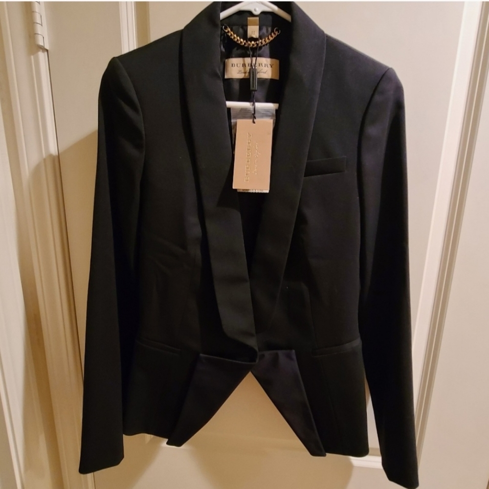 💕AUTHENTIC💕 Burberry London Tailored Blazer Jacket NWT